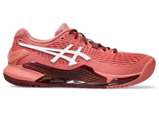 ASICS Gel Resolution 9 (Women's) - Light Garnet/ White