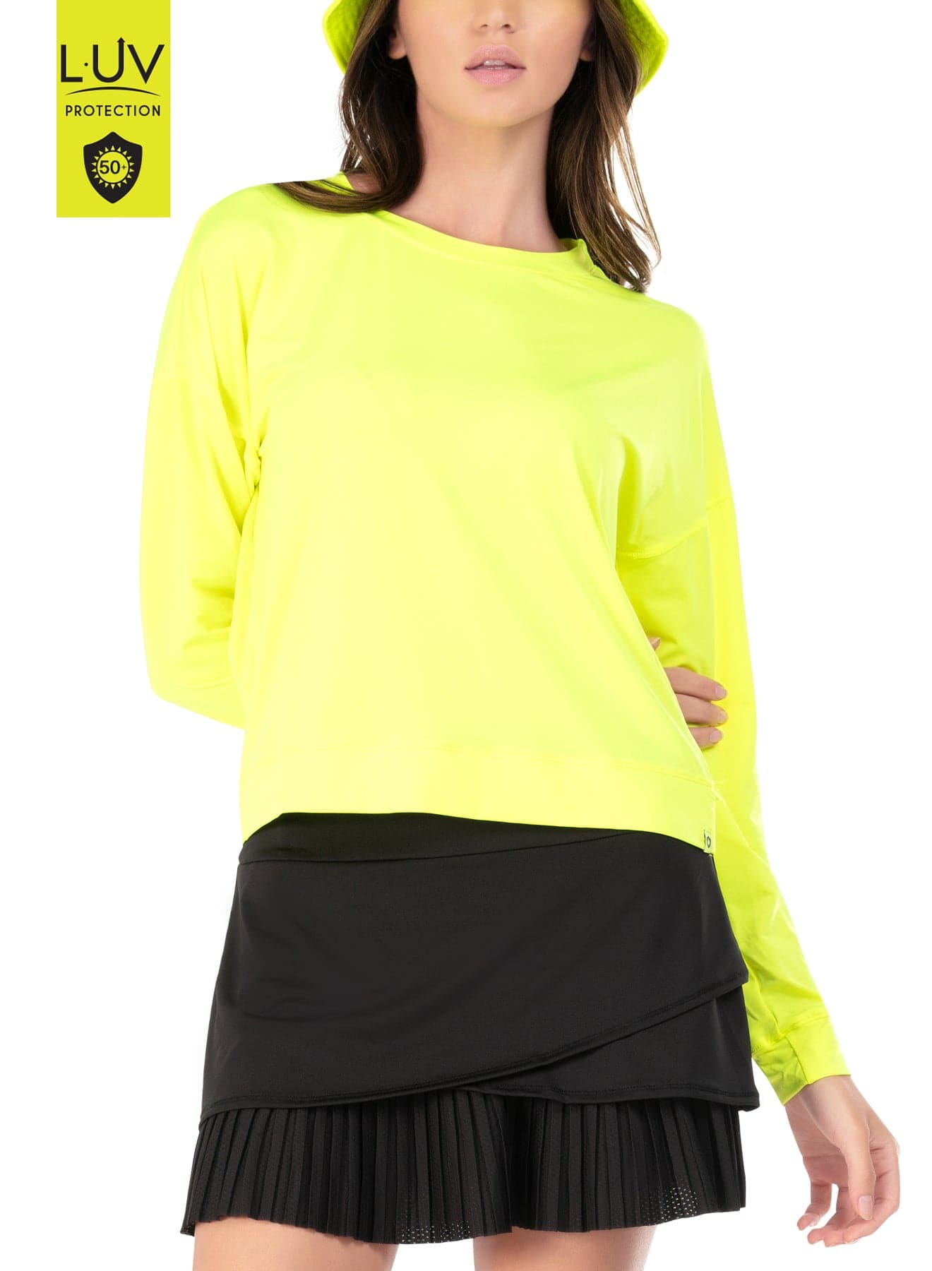 LUCKY IN LOVE Hype Long Sleeve (Women) NEON
