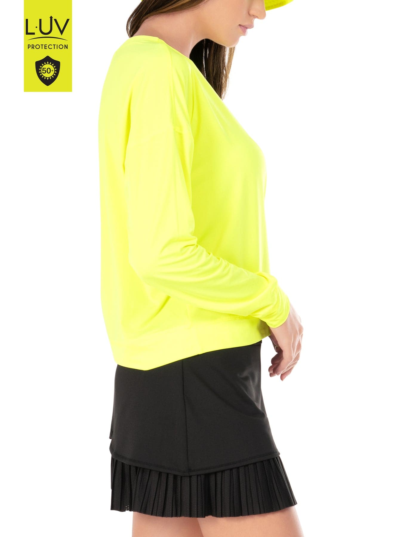 LUCKY IN LOVE Hype Long Sleeve (Women) NEON
