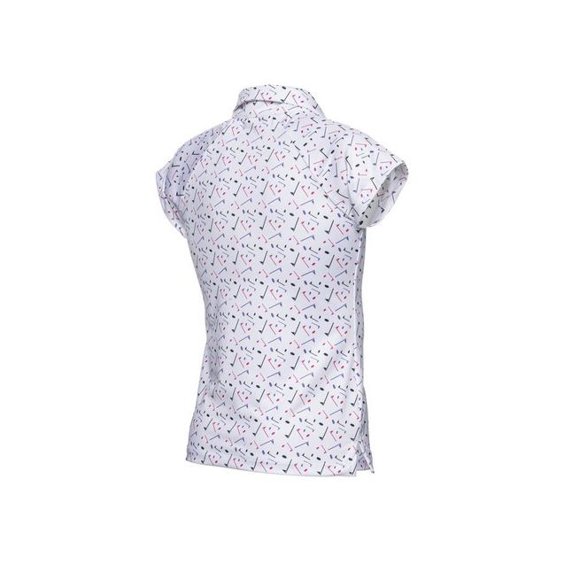 GOLFHER Polo Shirt (Girl's) - Club Print