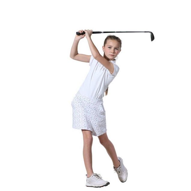 GOLFHER Skort (Girl's) - Flags