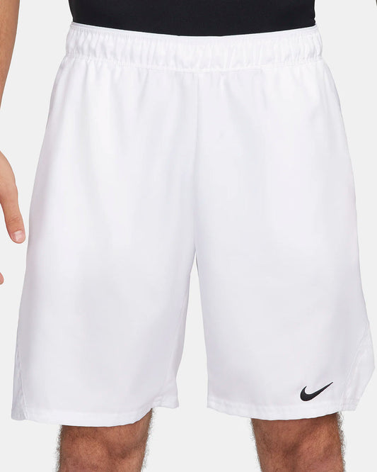 NikeCourt Dri-Fit Advantage 9" Short (Men's)- White