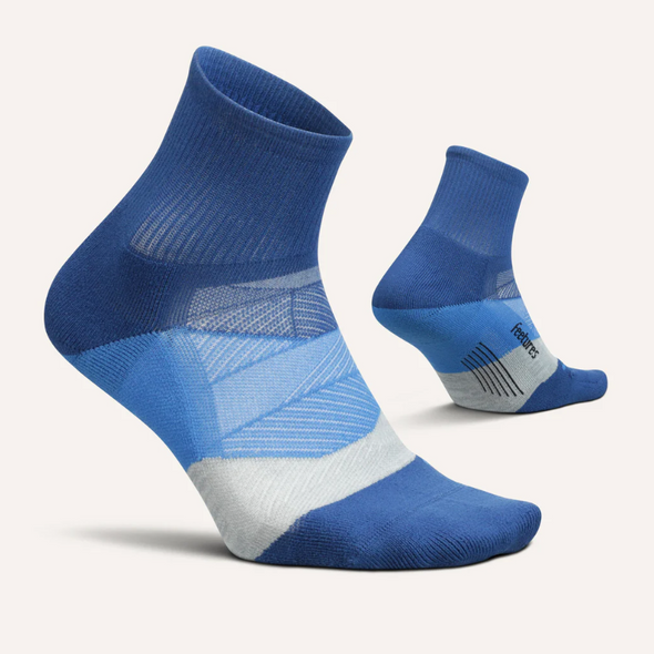 FEETURES Unixex Elite Quarter Boost Tennis Socks
