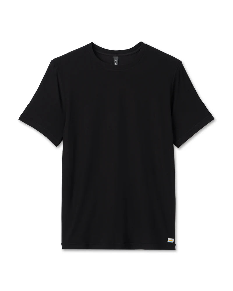 VUORI Strato Tech Tee (Men's) - Black