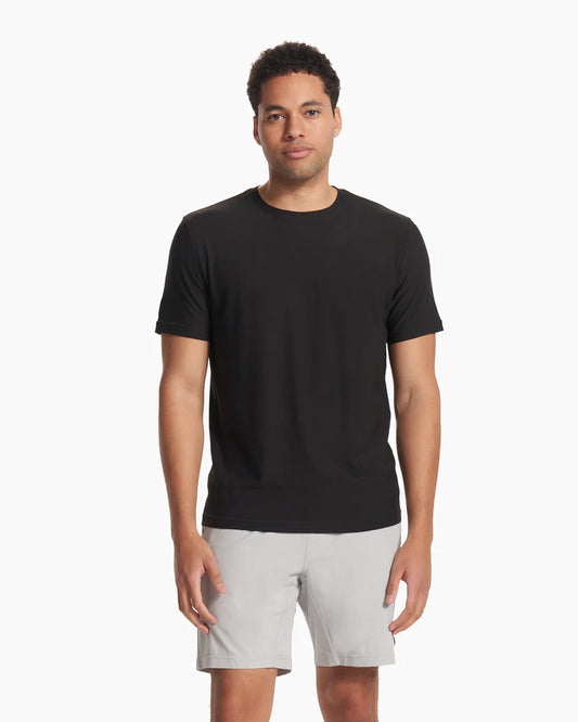 VUORI Strato Tech Tee (Men's) - Black