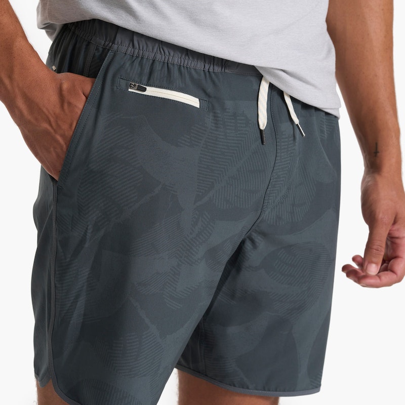 VUORI Banks Short (Men's) - Smoked Beryl Heather