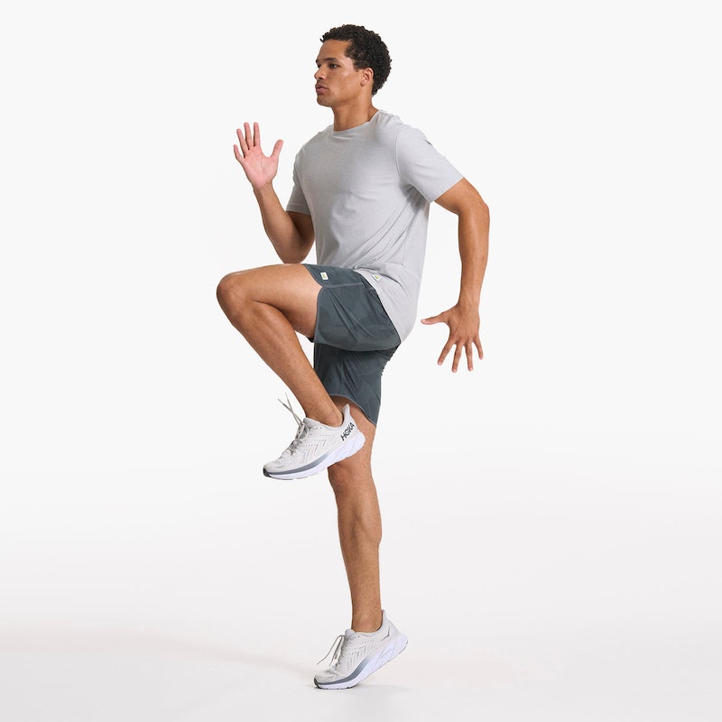 VUORI Banks Short (Men's) - Smoked Beryl Heather