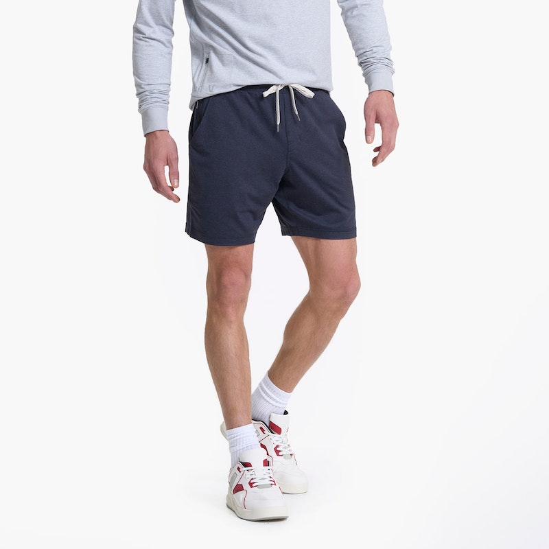 VUORI Ponto Short (Men's) - Midnight Heather