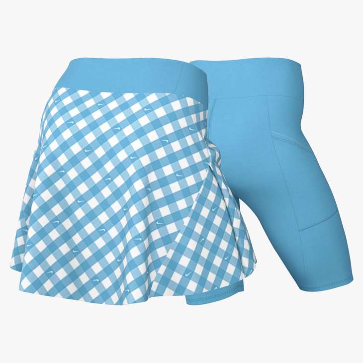 NIKE DriFit Club Tennis Skirt (Women's) - Baltic Blue