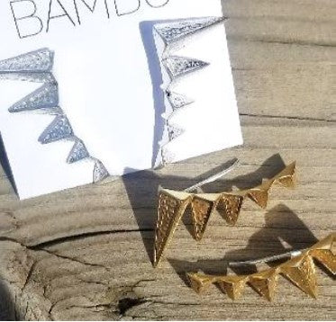 BAMBU Jewelry - Earrings (E313)- Crawler