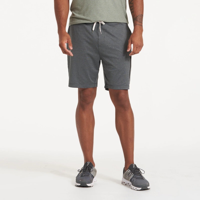 VUORI Sunday Performance Short (Men's) - Charcoal Heather