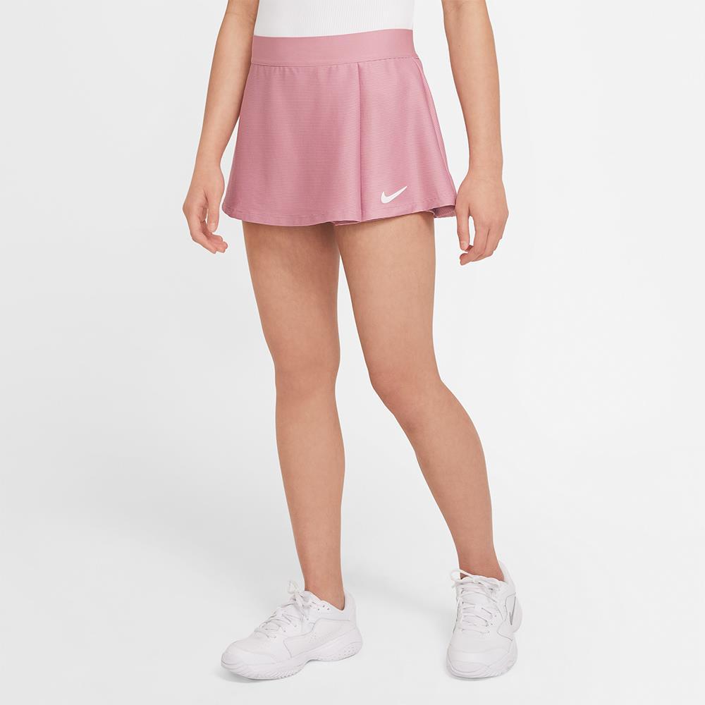 NIKE Dri Fit Victory Flouncy Skort (Girl's) - Elemental Pink