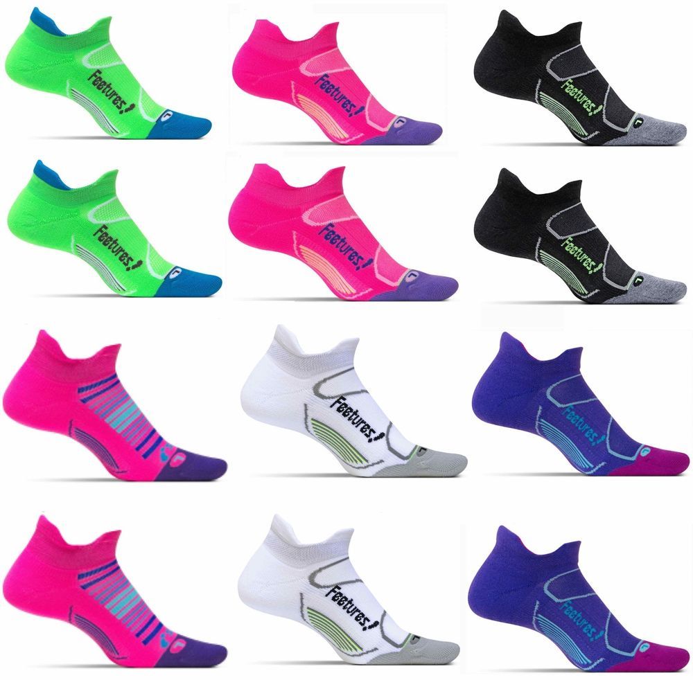 FEETURES UNISEX HP MAX CUSHION NO SHOW TAB SOCK-