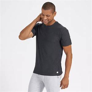 VUORI Strato Tech Tee (Men's) - Charcoal Heather