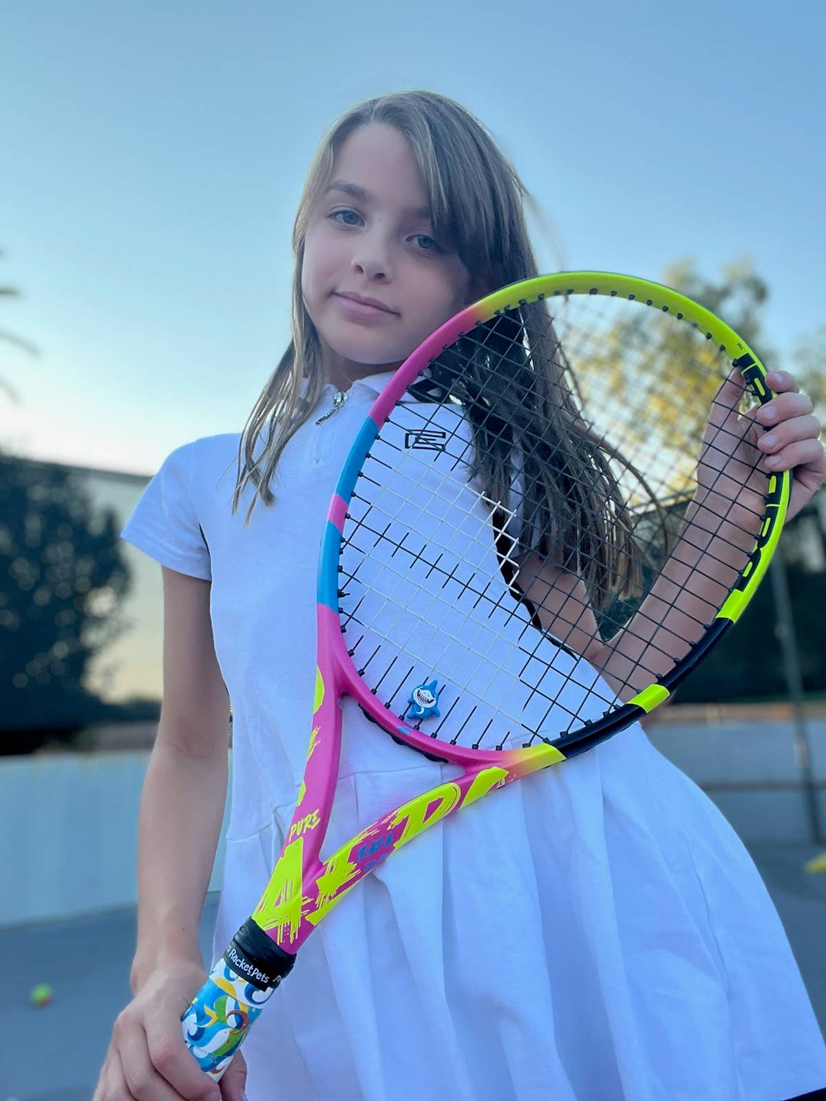 Shark Tennis Overgrip Tape and Matching Shock Absorber