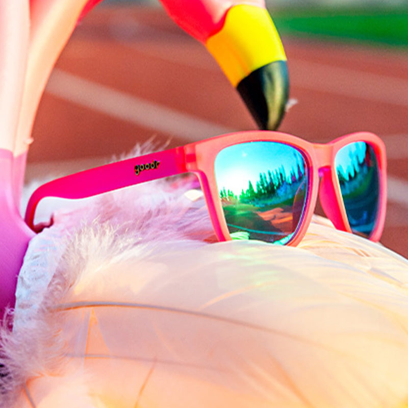 GOODR Sunglasses The OG's- Flamingos on a Booze Cruise