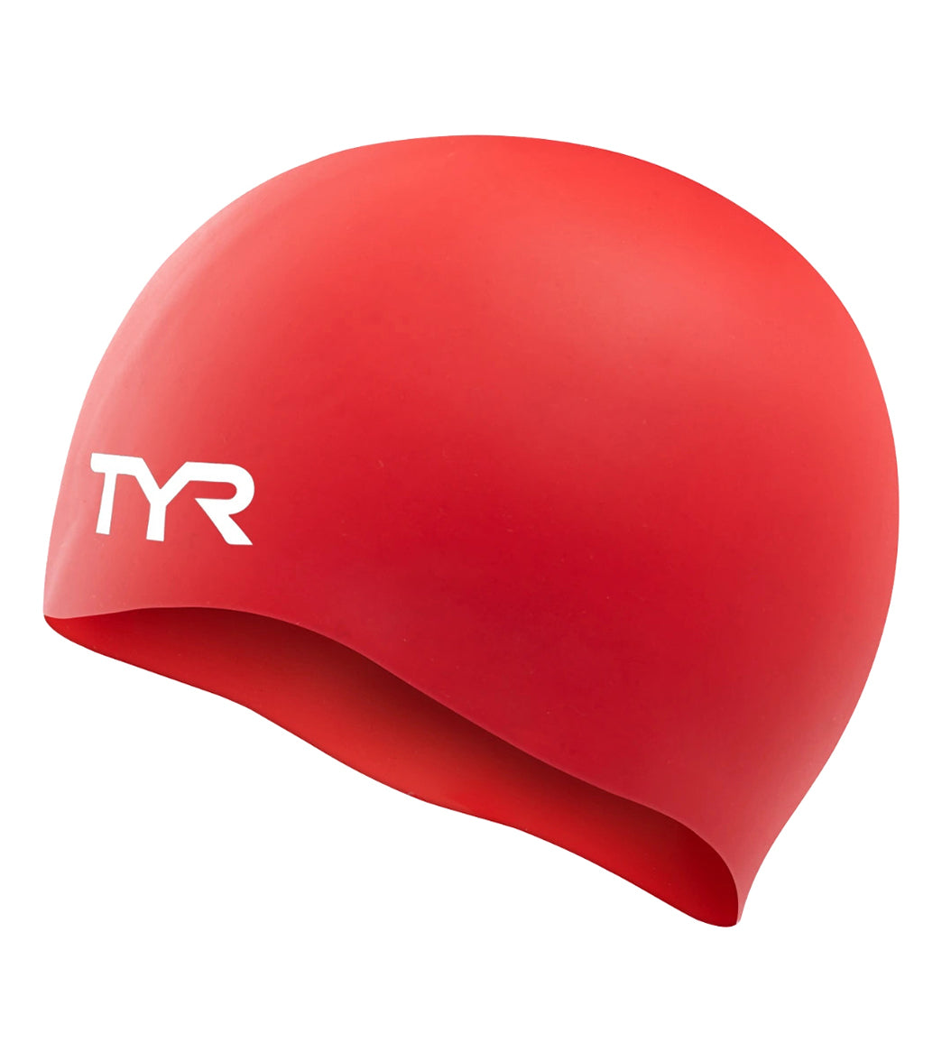 TYR Silicone Wrinkle Free Swim Caps - Adult