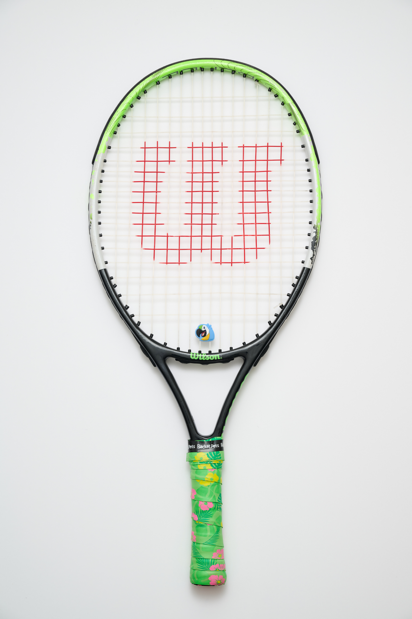 Parrot Tennis Overgrip Tape and Matching Shock Absorbing
