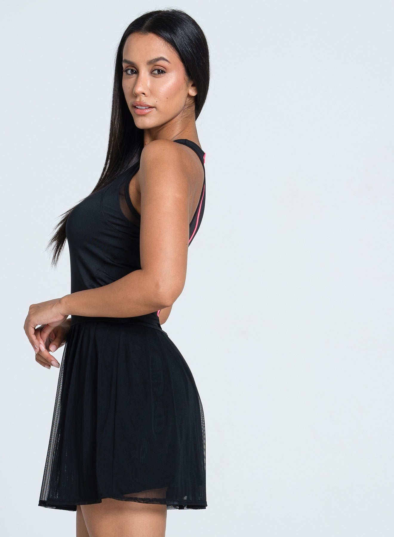 LUCKY IN LOVE Next Level Dress (Women's) - Black