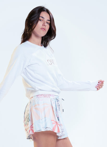 LUCKY IN LOVE Long Sleeve LOVE Pullover (Women's)