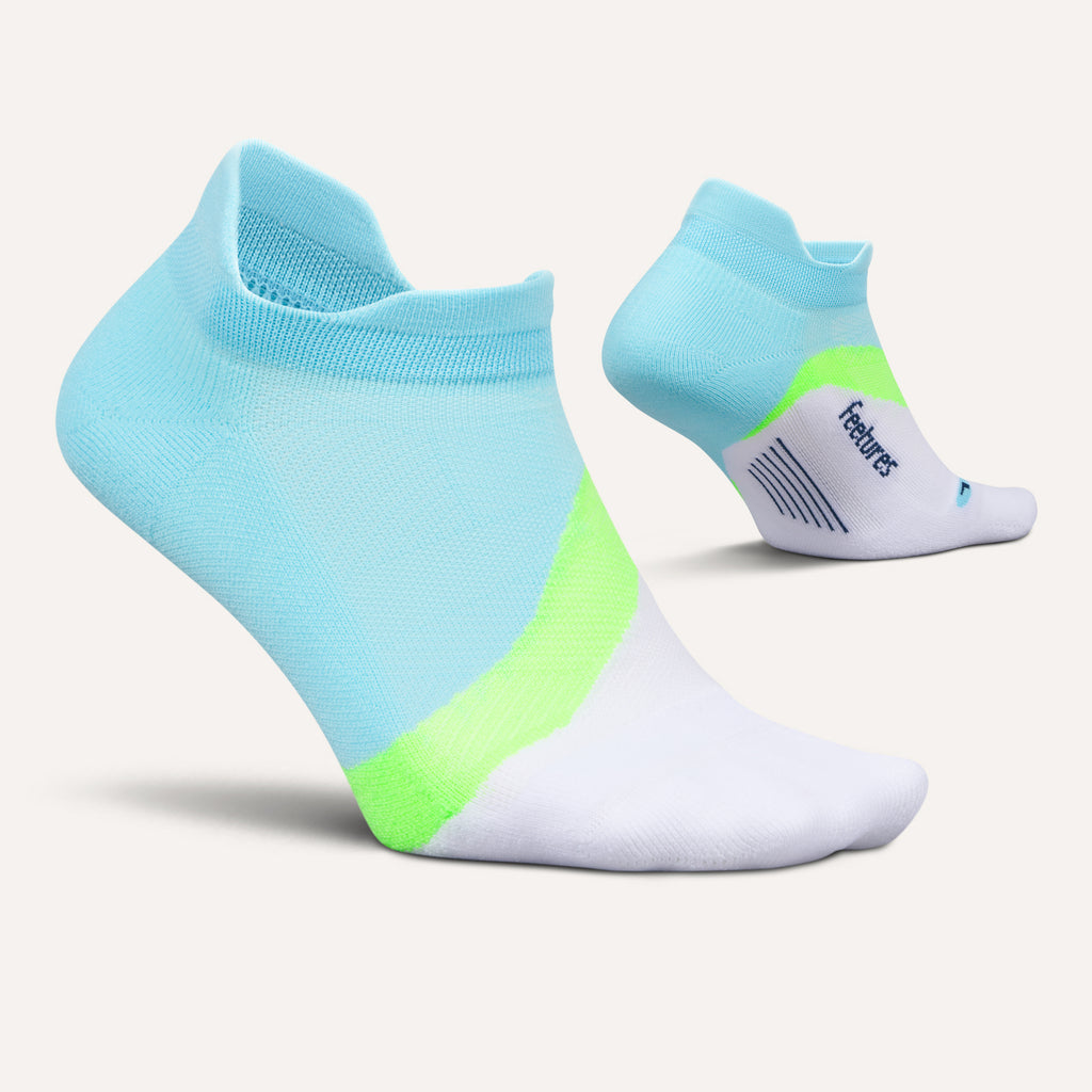 FEETURES UNISEX LIGHT CUSHION NO SHOW TAB SOCK