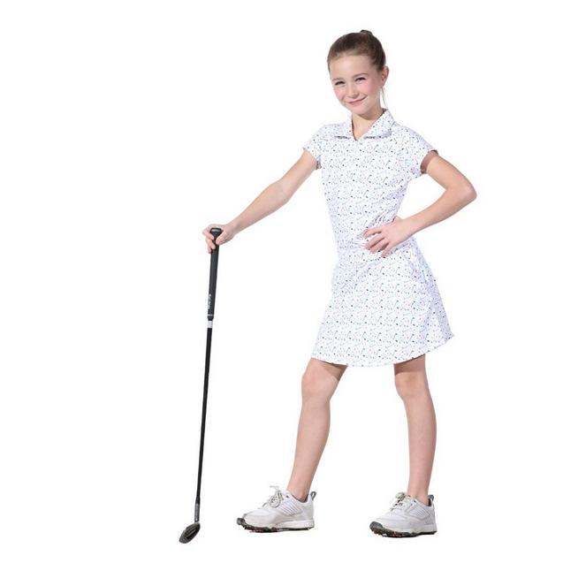 GOLFHER  Polo Shirt (Girl's) - Club Print