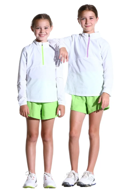 GOLFHER 1/4 Zip Pullover (Girl's)