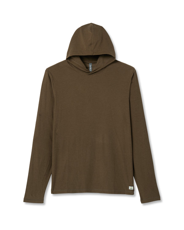 VUORI Strato Tech Hoodie (Men's) -  Moss Green Heather