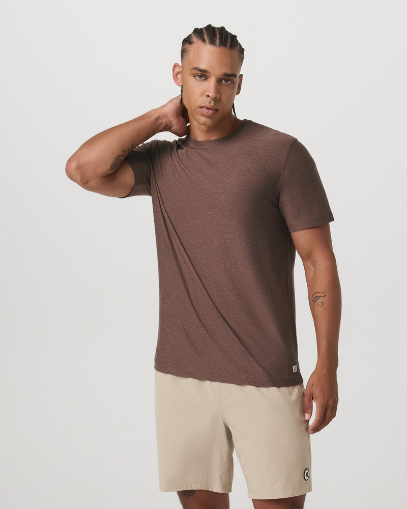VUORI Strato Tech Tee (Men's) - Black