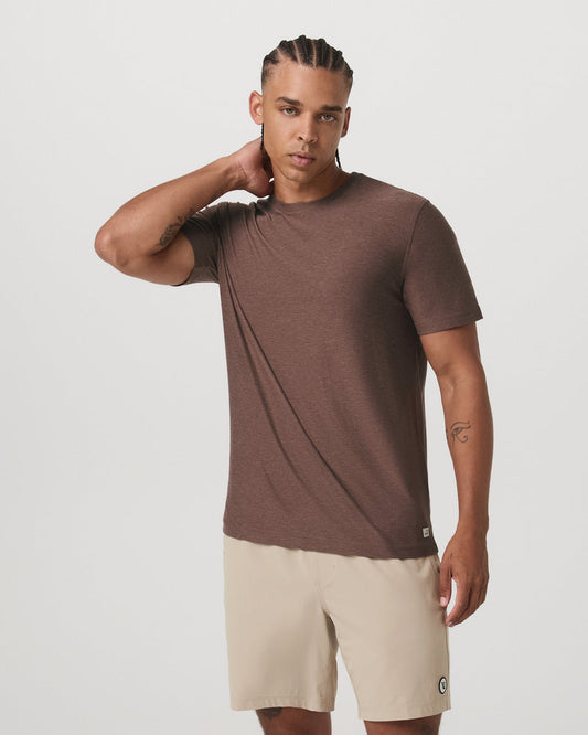 VUORI Strato Tech Tee (Men's) - Black