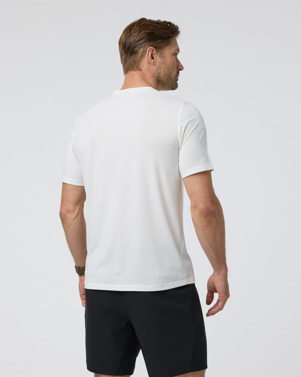 VUORI Current Tech Tee (Men's) - White