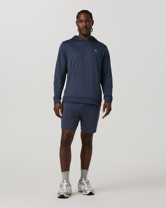 VUORI Ponto Performance 7" Short (Men's)- Azure Heather