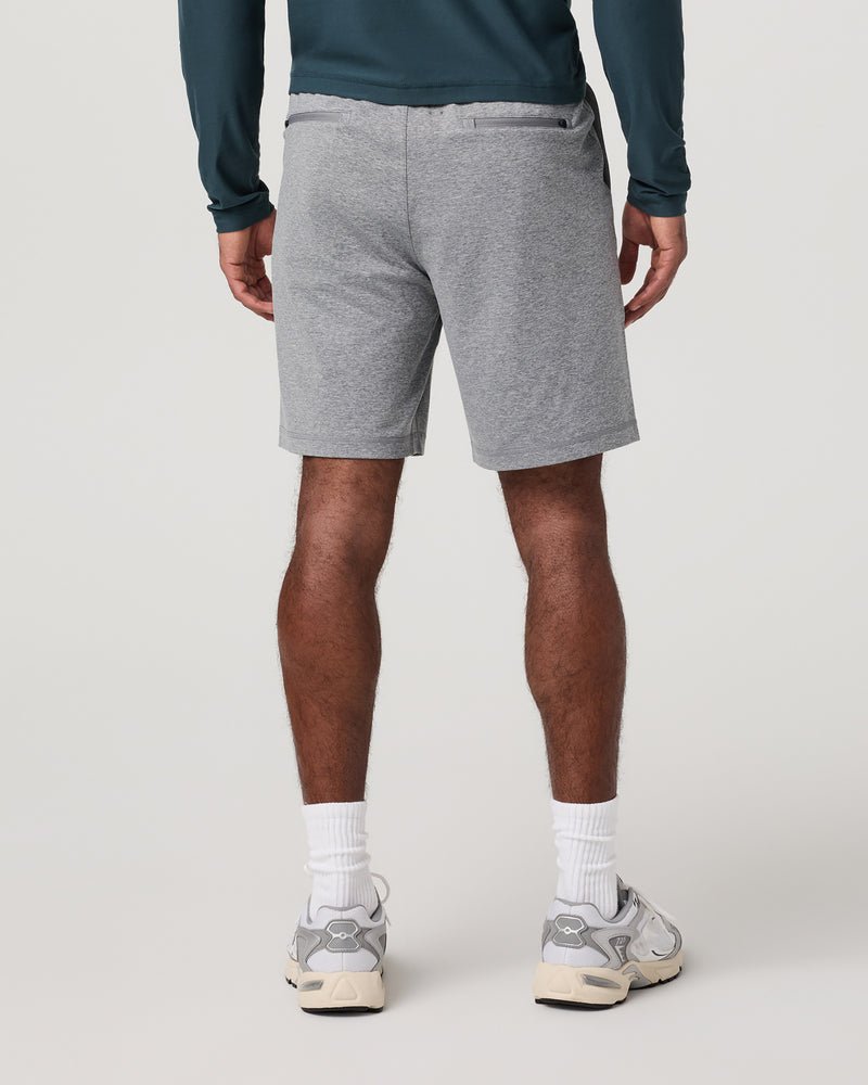 VUORI Sunday Performance Short 8"( Men's) -  Grey Heather