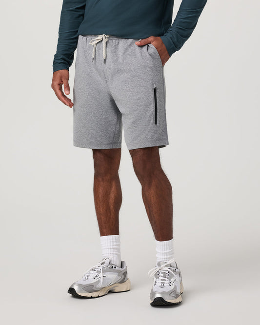 VUORI Sunday Performance Short 8"( Men's) -  Grey Heather