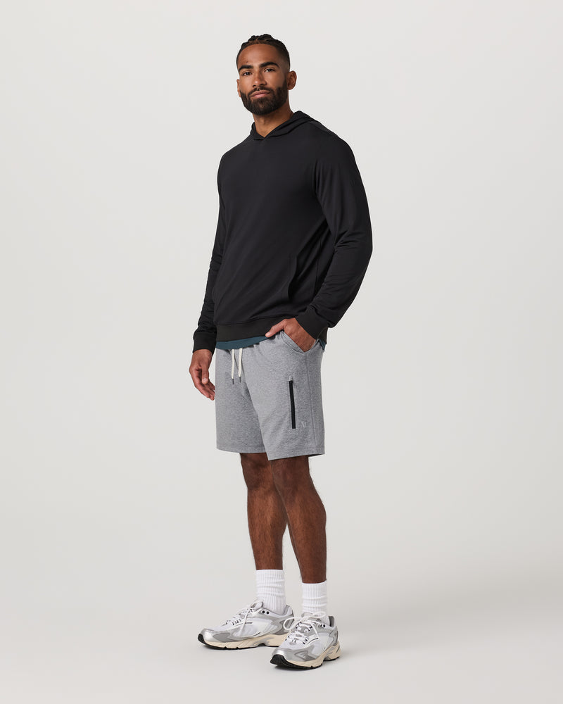 VUORI Sunday Performance Short 8"( Men's) -  Grey Heather