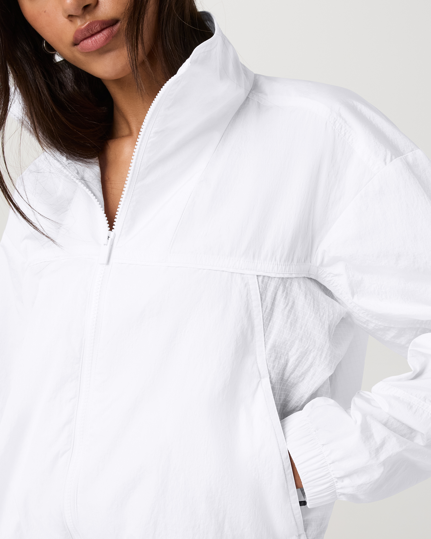 VUORI  Court Full Zip (Women's)- White
