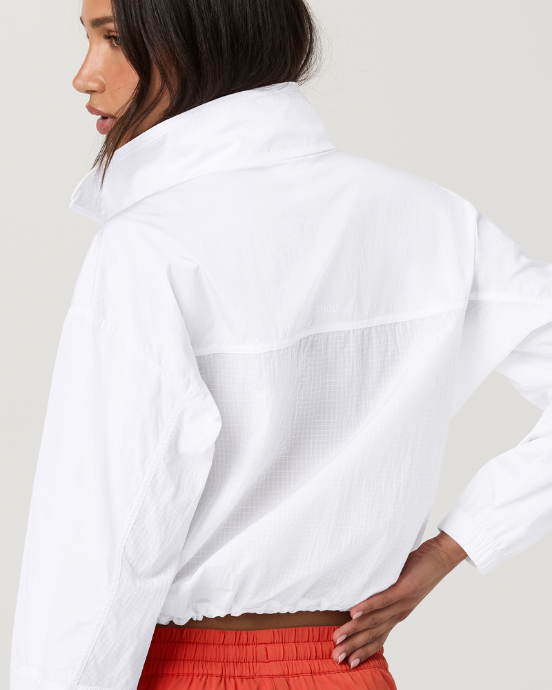 VUORI  Court Full Zip (Women's)- White