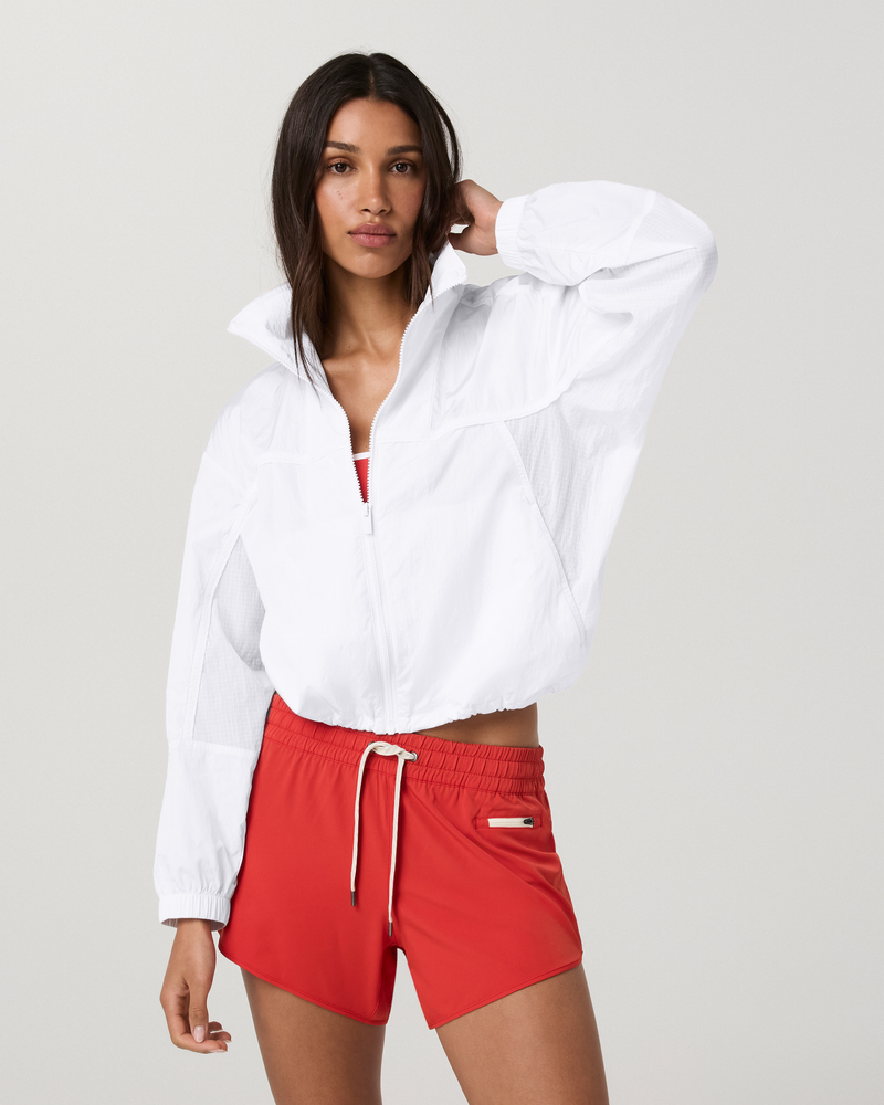 VUORI  Court Full Zip (Women's)- White