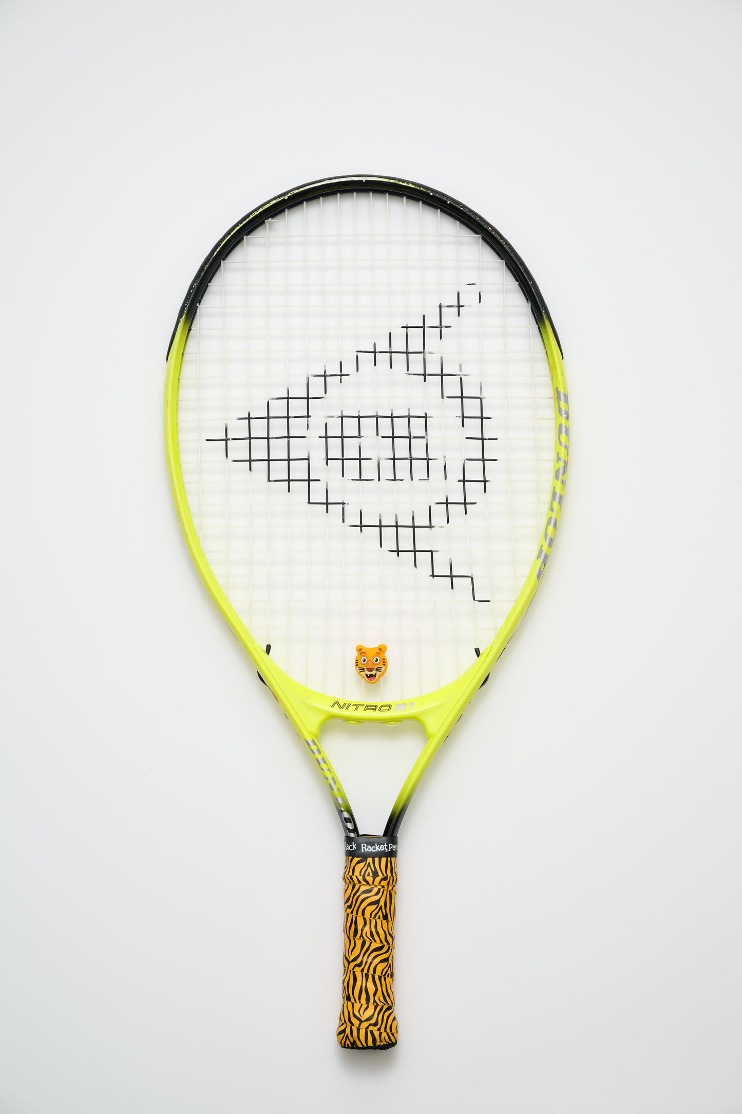 Tiger Orange Tennis Overgrip Tape with Racket Dampener