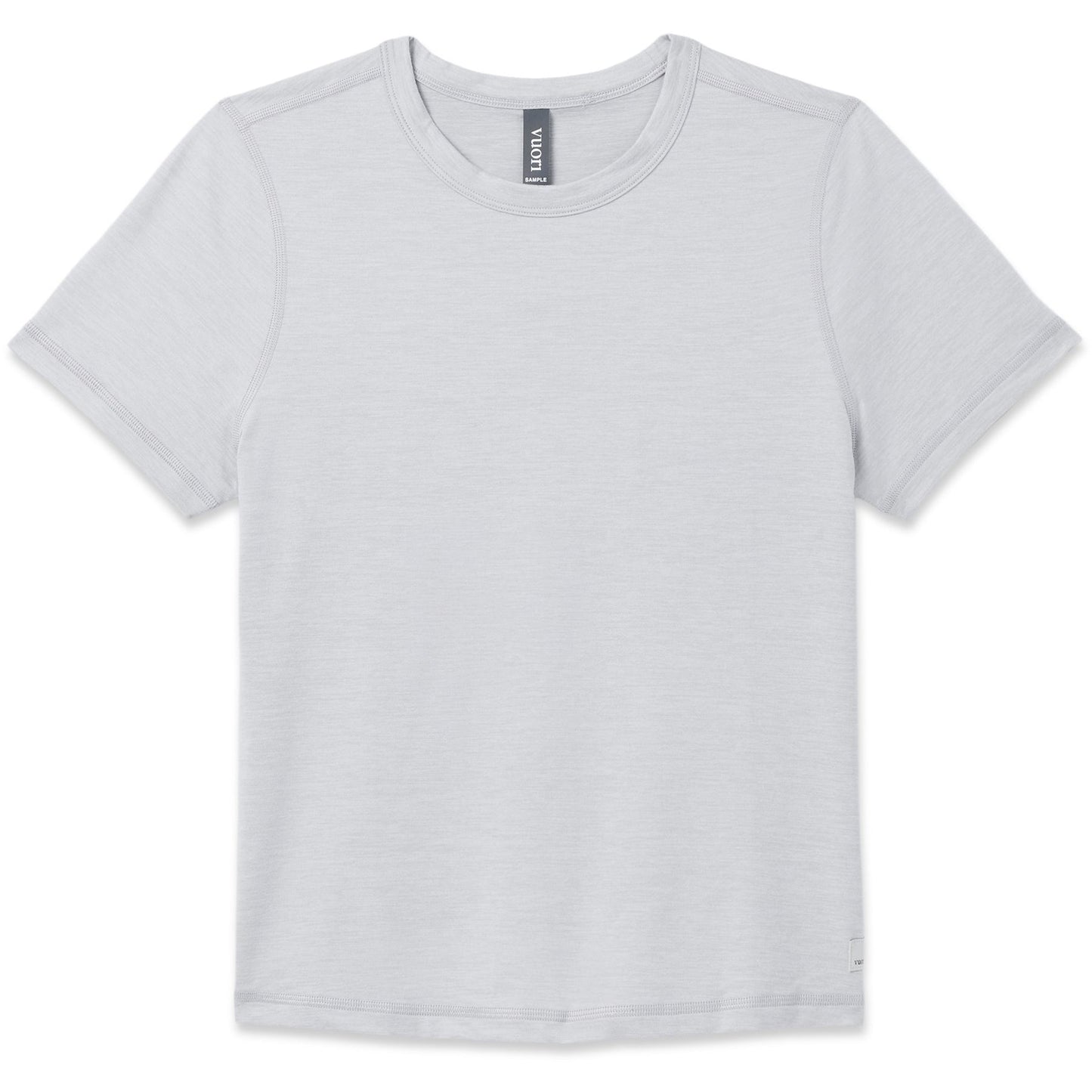 VUORI Short Sleeve Lux Tee  (Women's) -  Light Heather Gray