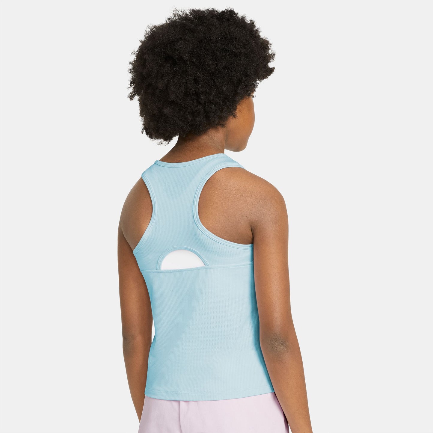 NikeCourt Dri-Fit Victory Tank (Girl's) - Glacier Blue