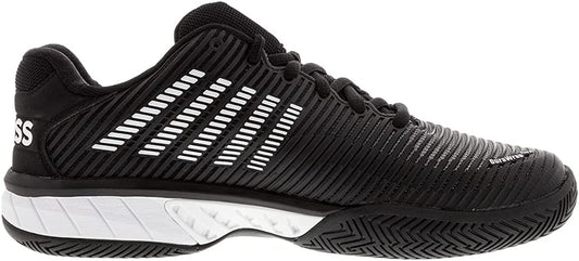 K SWISS Hypercourt Express 2 Tennis Shoe (Men's) - Black/ White/ Highrise