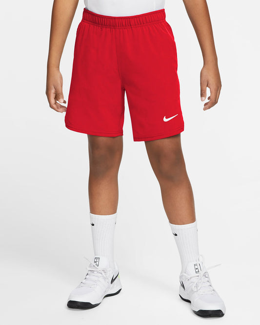 NikeCourt Dri Fit Flex Ace Short (Boy's) - Red