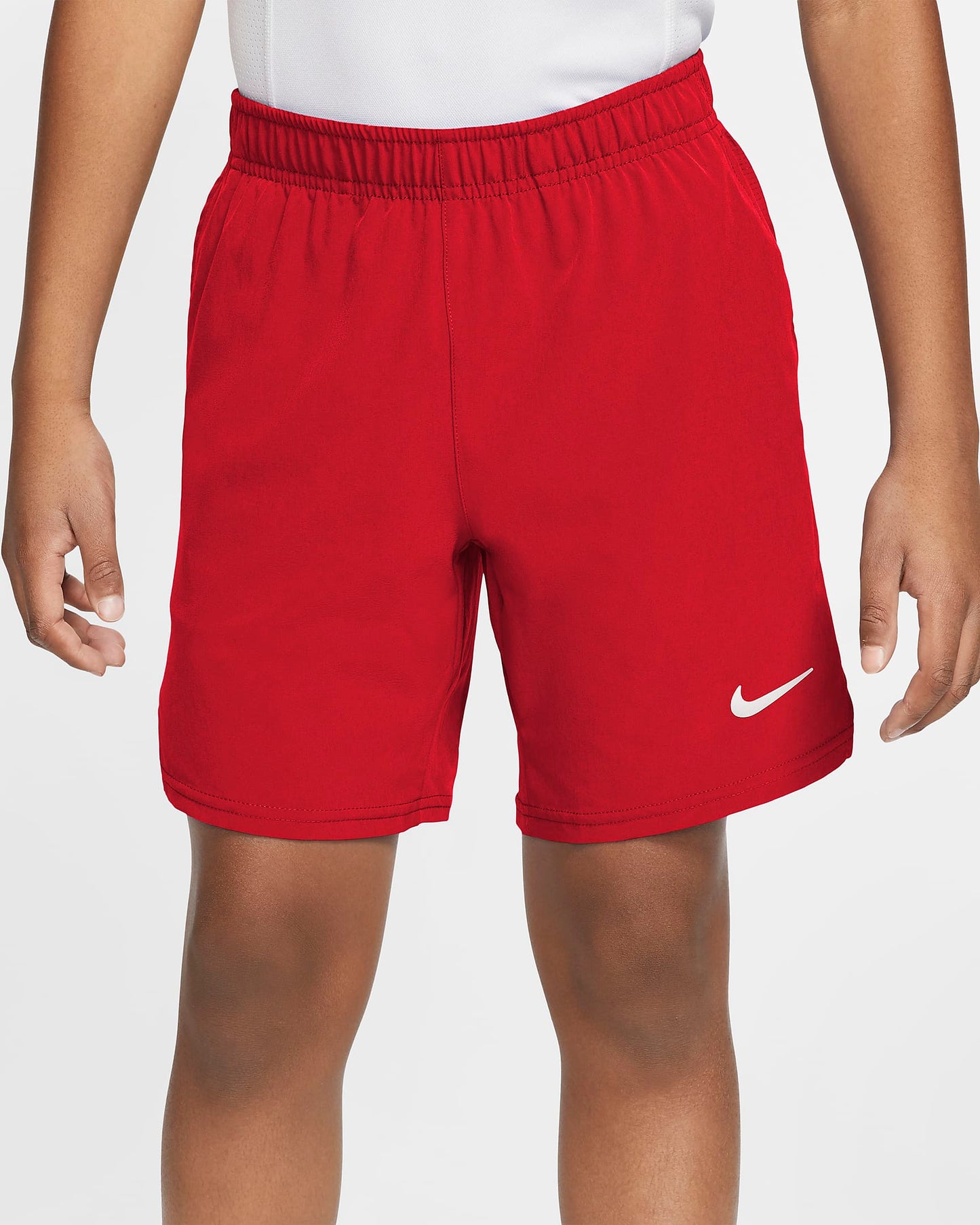 NikeCourt Dri Fit Flex Ace Short (Boy's) - Red